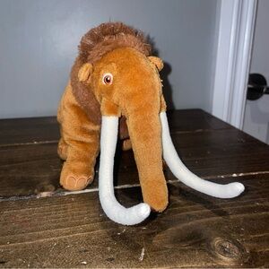 Vintage TY MANNY the WOOLY MAMMOTH BEANIE BABY  (ICE AGE 3 MOVIE)